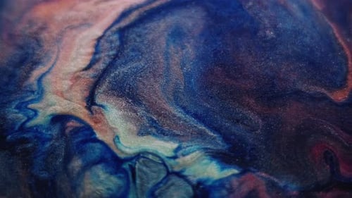 Swirling Abstract Colors in Mesmerizing Motion