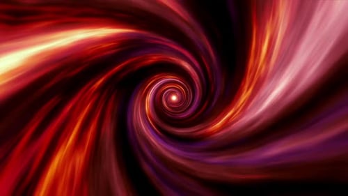 Abstract Swirling Vortex Light Tunnel Animation