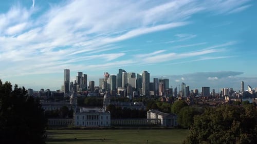 London Cityscape and Iconic Skyscrapers, United Kingdom.
