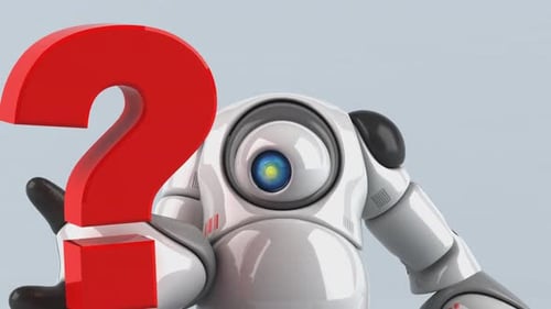 Großer Roboter - 3D-Animation