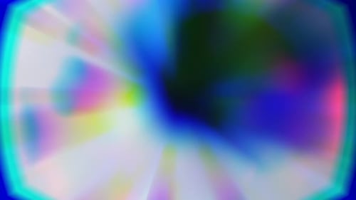 Exploring Vibrant Abstraction Against a Dark Background