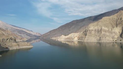 Aerial Lake Reflection