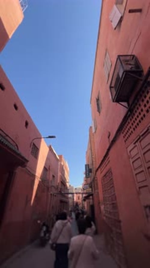 Marrocos Marrakech Medina Traditional Market Old City Marrocos