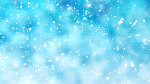 Christmas Winter Snowfall Background Loop V2
