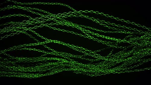 Abstract background with tangled chains