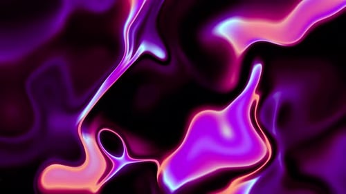 Vibrant Neon Liquid Flow – Abstract Purple and Pink Fluid Background