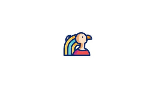 Animiertes Horus-Symbol