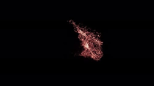 Particle Flow Magic Background