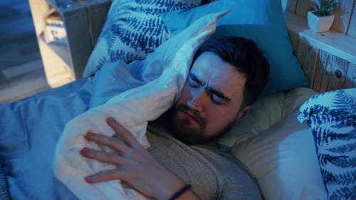 Encountering Difficulty and Struggles to Sleep Comfortably During Unpleasant Nights