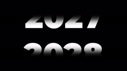 Scrolling Timeline 2029 Animation