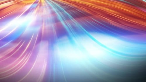 Dynamic Abstract Light Streaks Motion Background Loop