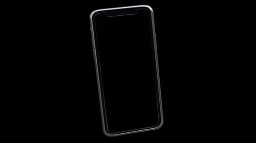 3D Animated Smartphone Rotating for Content Display