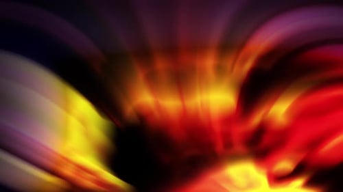 Colorful nebula motion background footage