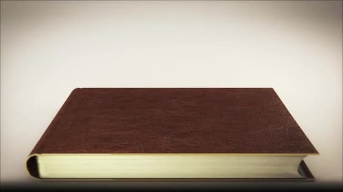 Classic Book Opening and Closing Page Flip Animation