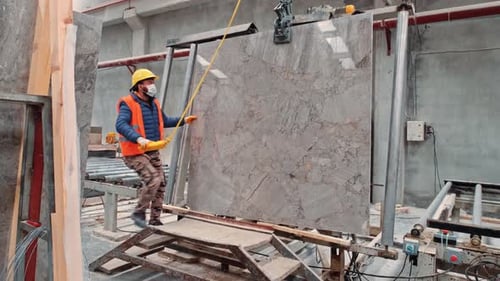 Manipulación segura del mármol