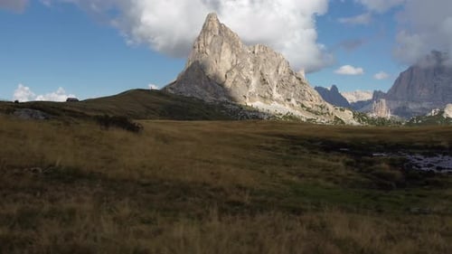 Passo Giau Pass, Ra Gusela und Averau Alpenberg in den Dolomiten, Italien