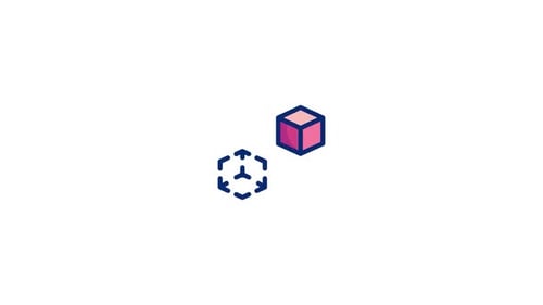 Digital Twin Animated Icon