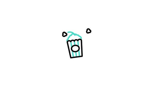 Popcorn Animated Icon