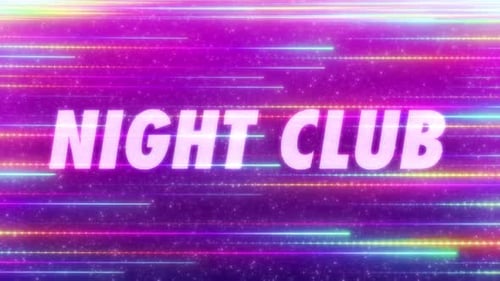 Night Club With Colourful Background