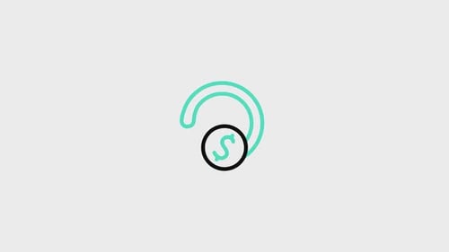 Animated Money Return Cycle Icon Loop