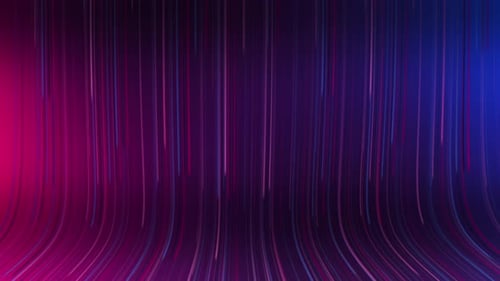 Fondo de líneas de ondas de neón de colores, fondos de líneas brillantes