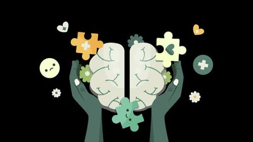 World Mental Health Day Alpha Channel