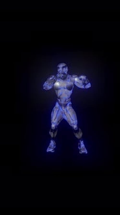 Vertical Robot Dance