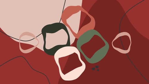 Minimal Abstract Animated Soft Background