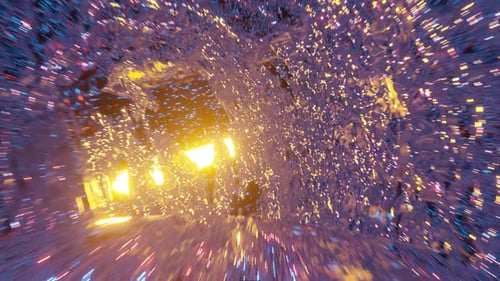 Abstracts Hyper Tunnel Loop