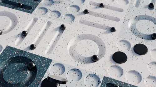 Animation of Satisfying Random Loops