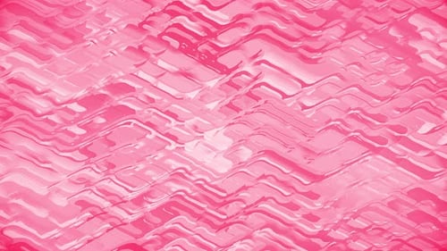 Vibrant Pink Liquid Waves Abstract Motion Background Loop