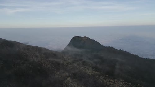 Mont Lawu, Java central, Indonésie