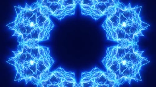 Elektrischer Chaos-Swirl-Hintergrund