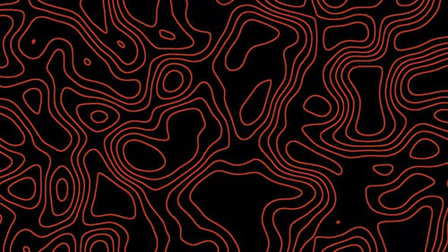 Wavy Lines Abstract Minimal Elegant Motion Background Seamless Looping
