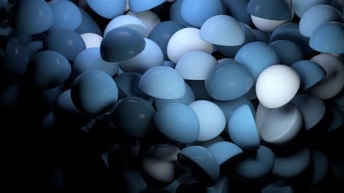 Fondo abstracto de Hemi Spheres