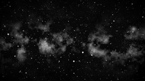 Weiße Nachtsternhimmel-Galaxie