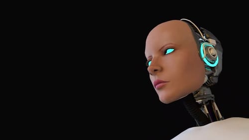 Roboter, sieh dich um