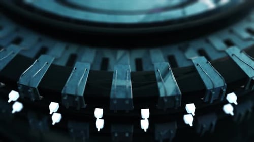 Hintergrund der 3D-Scifi-Nachrichten