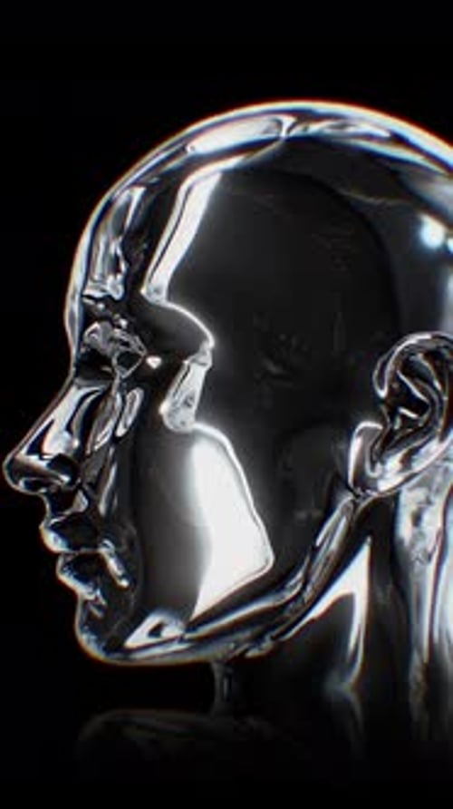 Metallic Chrome Heads Loop