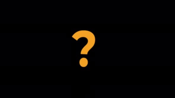 Animated Question Mark Icon with Bouncing Flat Design, Backgrounds ...