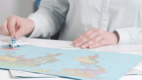 Planning an International Trip at a Travel Agency