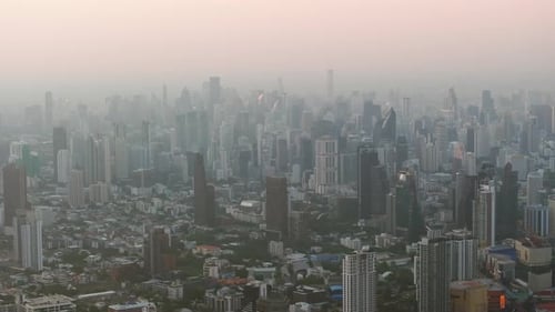 Exploring urban air pollution through stunning aerial views of cities