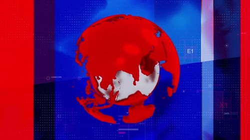 News Globe Hintergrundanimation v2