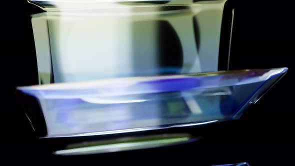 Color Glass Rectangle Boxes Rotate Endless, Backgrounds Motion Graphics ...