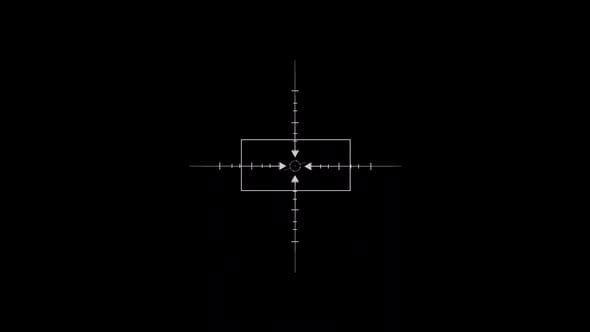 Target lock hud, Overlays Motion Graphics ft. target hud & hud target ...