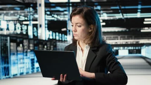 Data Center Admin Creating Digital Twin Scan to Optimize Server Load Balancing