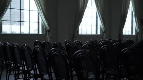 Funeral home chapel