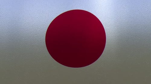 Subtle Light Reflection on Red Circle Modern Animated Background