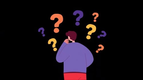 Man Making Business Decision Animation HD On Alpha