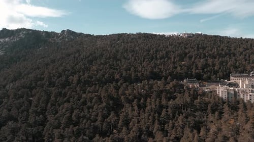 Mountains of Navacerrada in Madrid, Spain